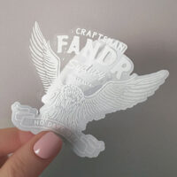 clear stickers