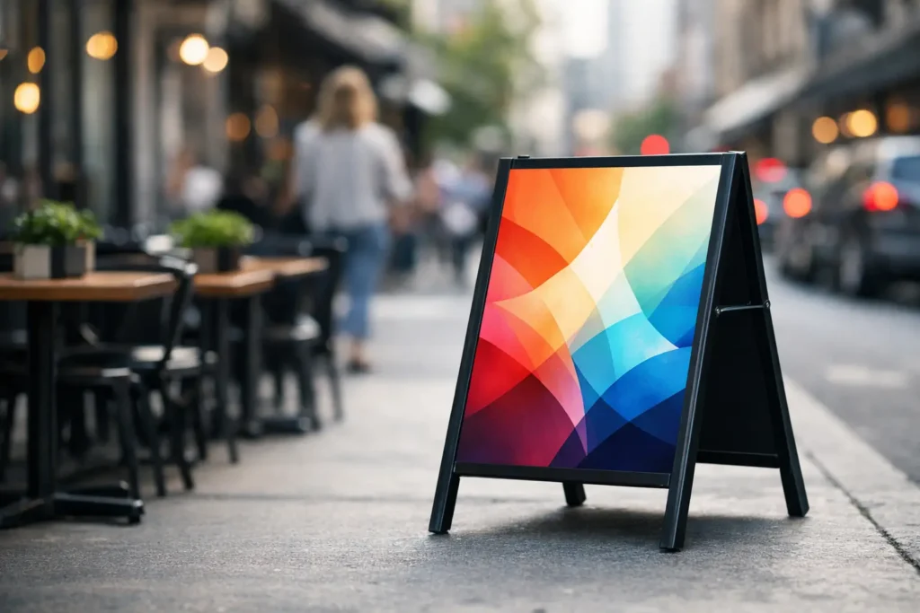 A Frame Sign Printing That Gets Seen