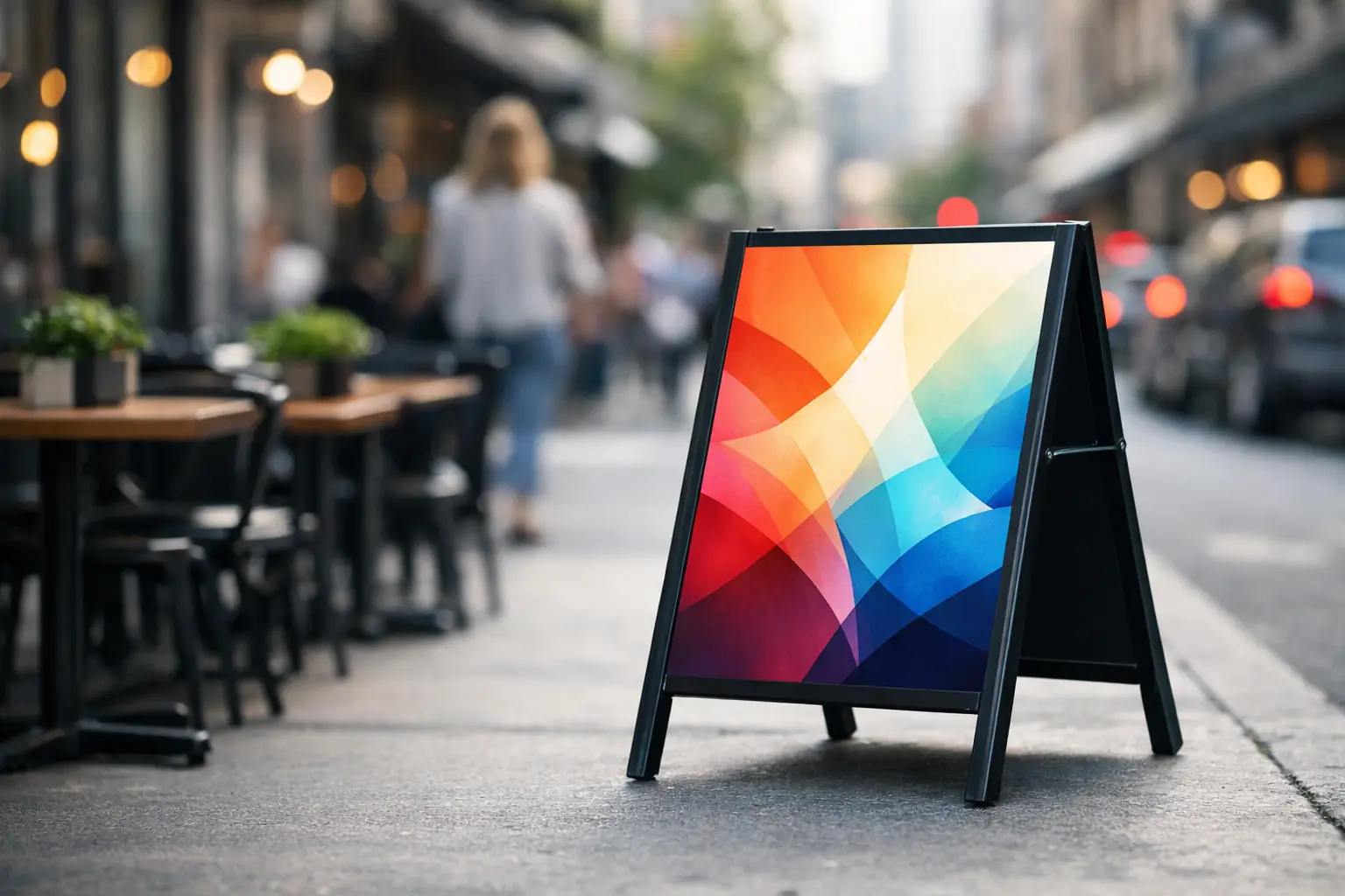 A Frame Sign Printing That Gets Seen