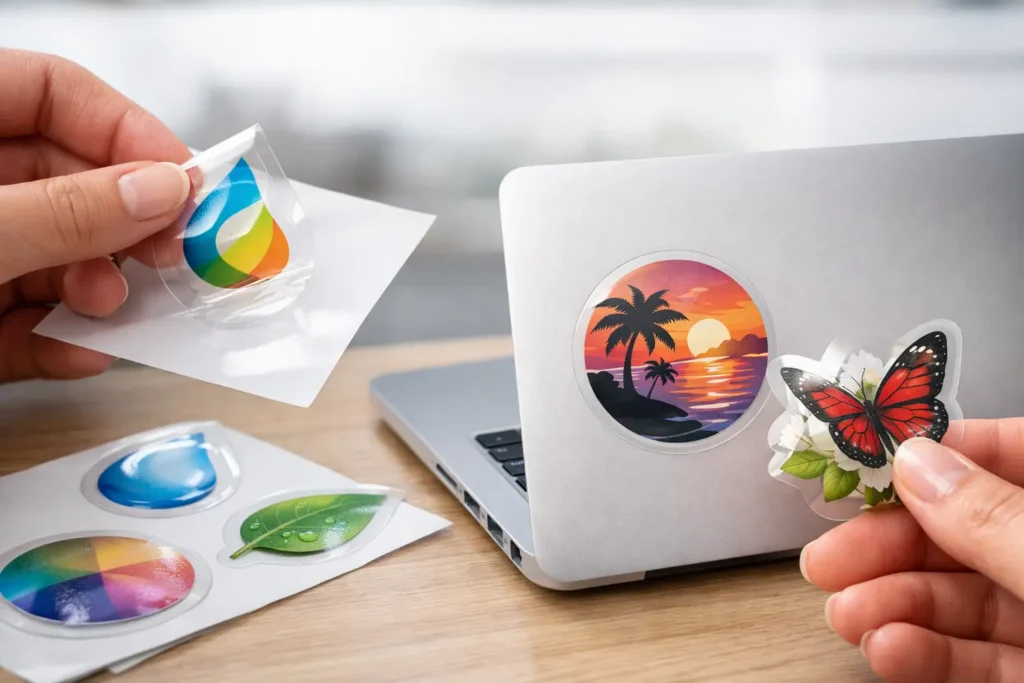 Clear Sticker Printing That Actually Looks Good