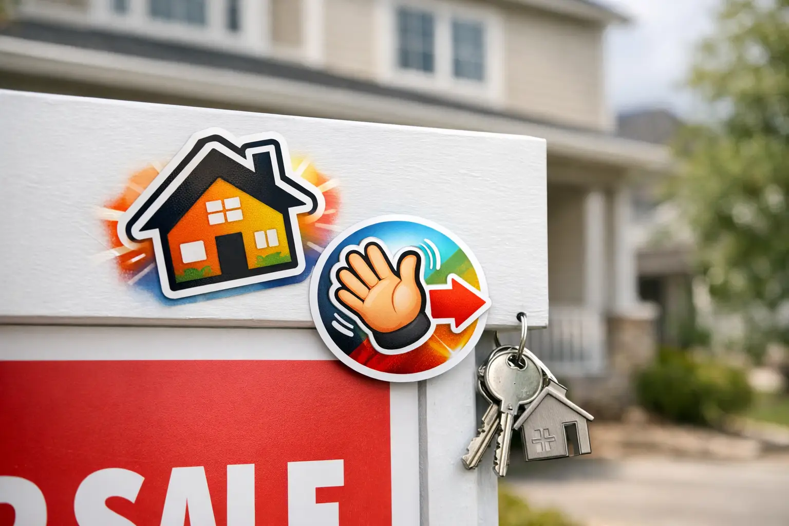 Real Estate Stickers That Actually Get Seen