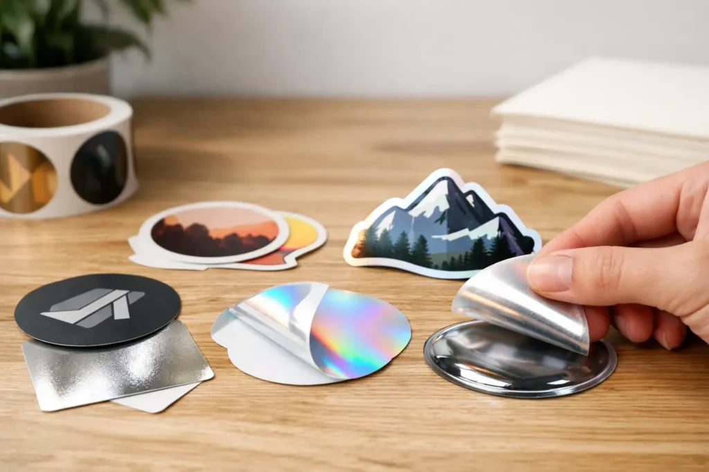 Best Sticker Finishes for Branding