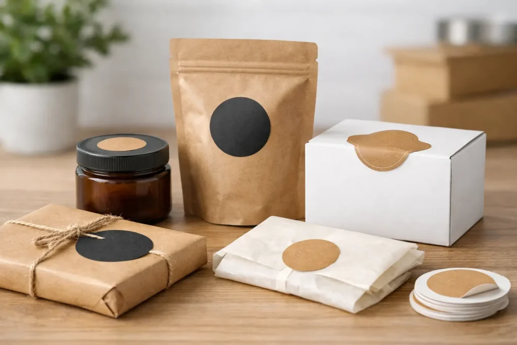 Business Stickers for Packaging That Sell