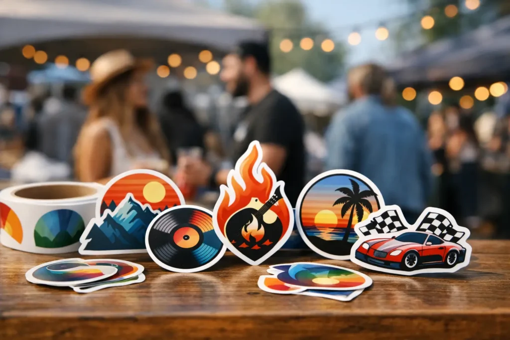 Custom Event Stickers That Get Noticed