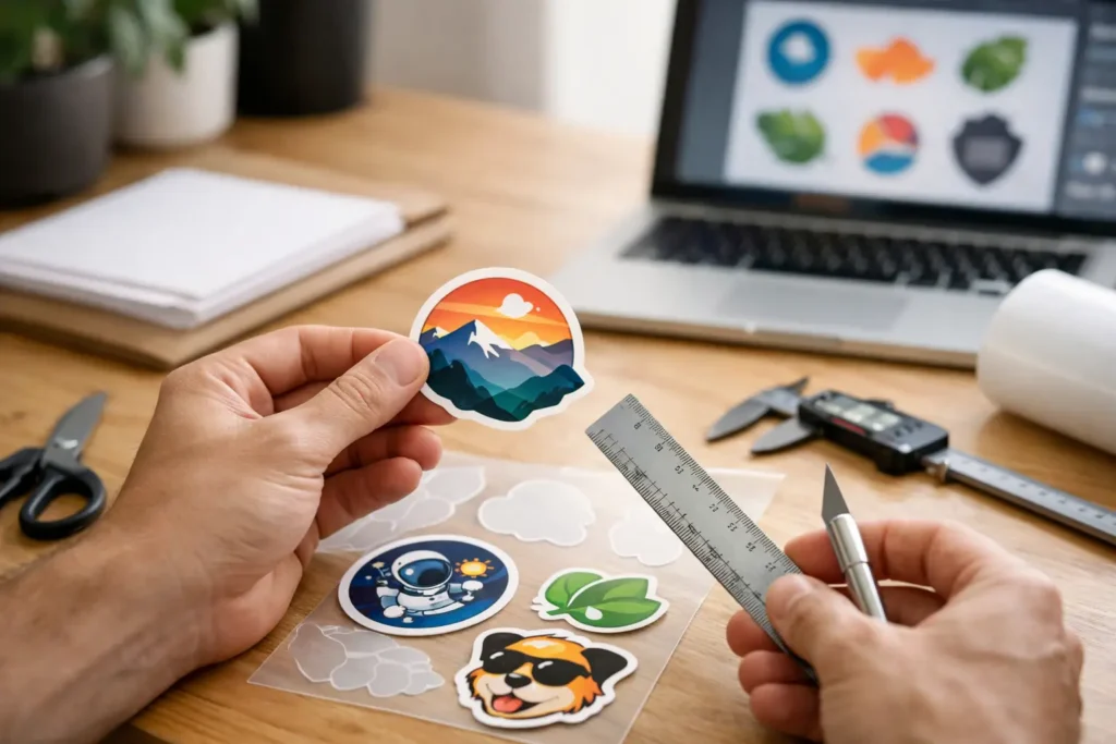 Custom Sticker Sizing Guide That Actually Helps