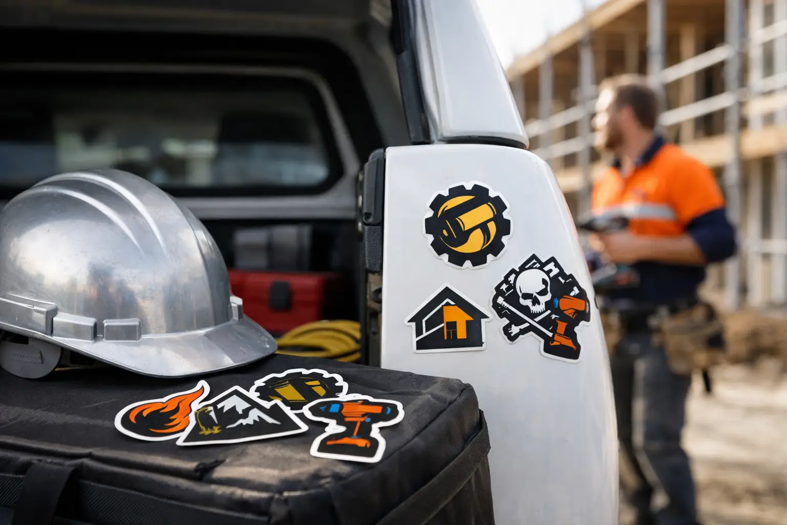 Custom Stickers for Tradies That Get Seen
