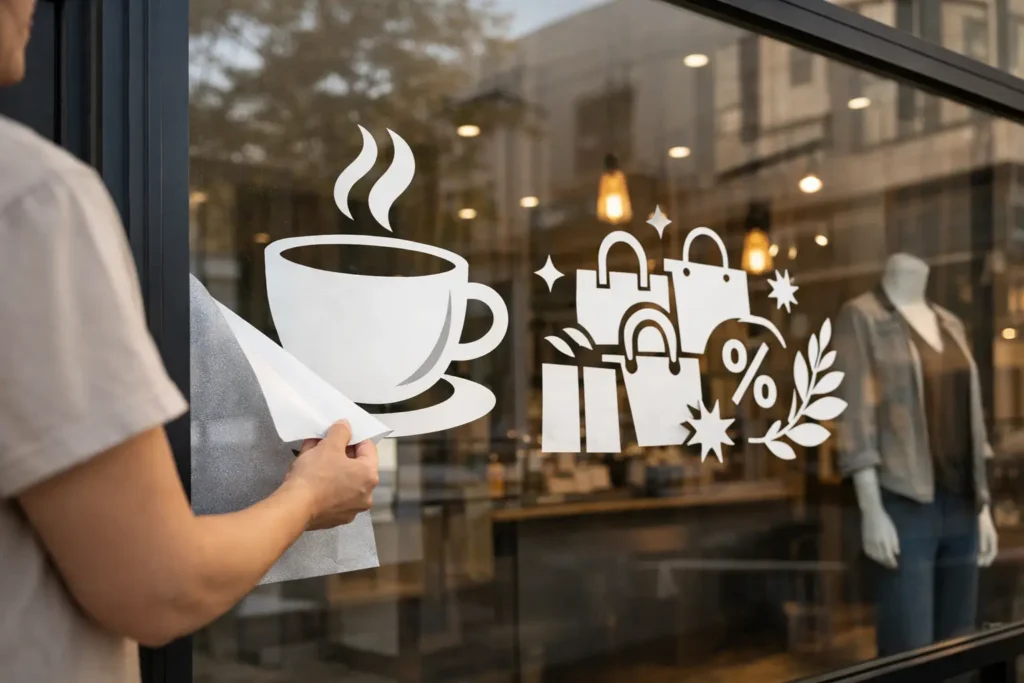 Custom Decals for Shopfronts That Work