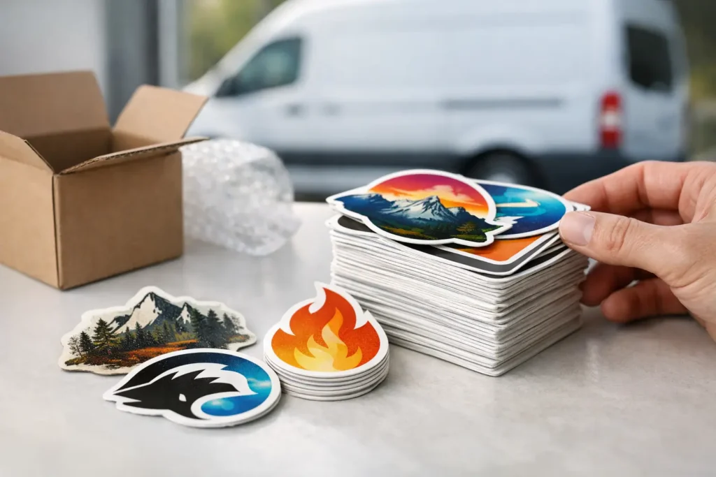 Same Week Sticker Delivery That Holds Up