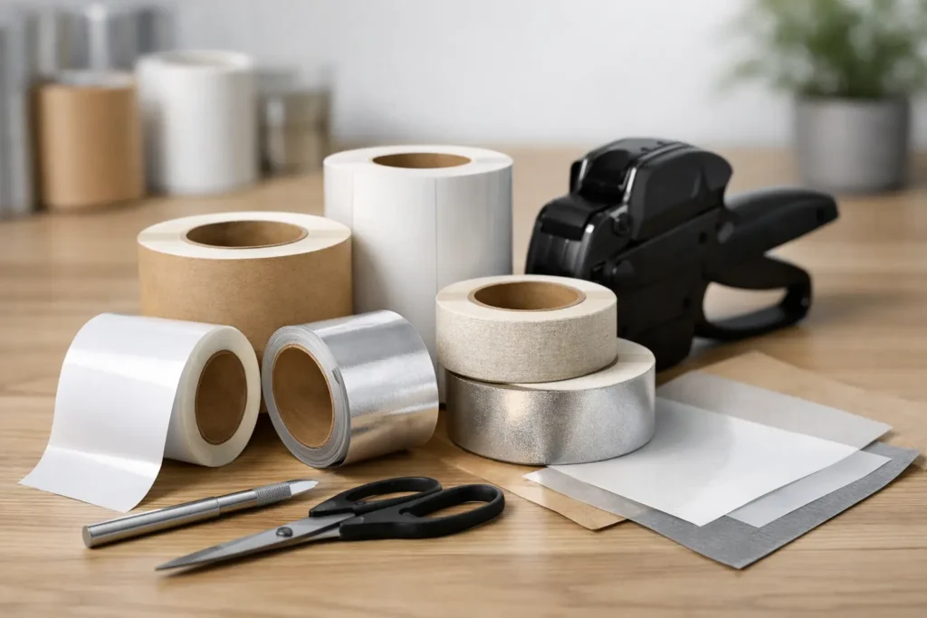 A Business Label Materials Guide That Gets Results