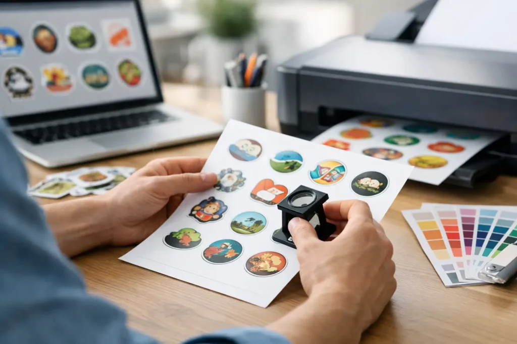 Sticker Proofing Before Printing Done Right