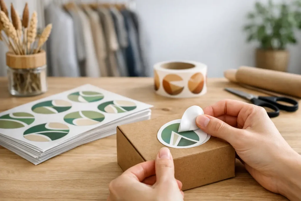 Small Business Rebranding Stickers That Stick
