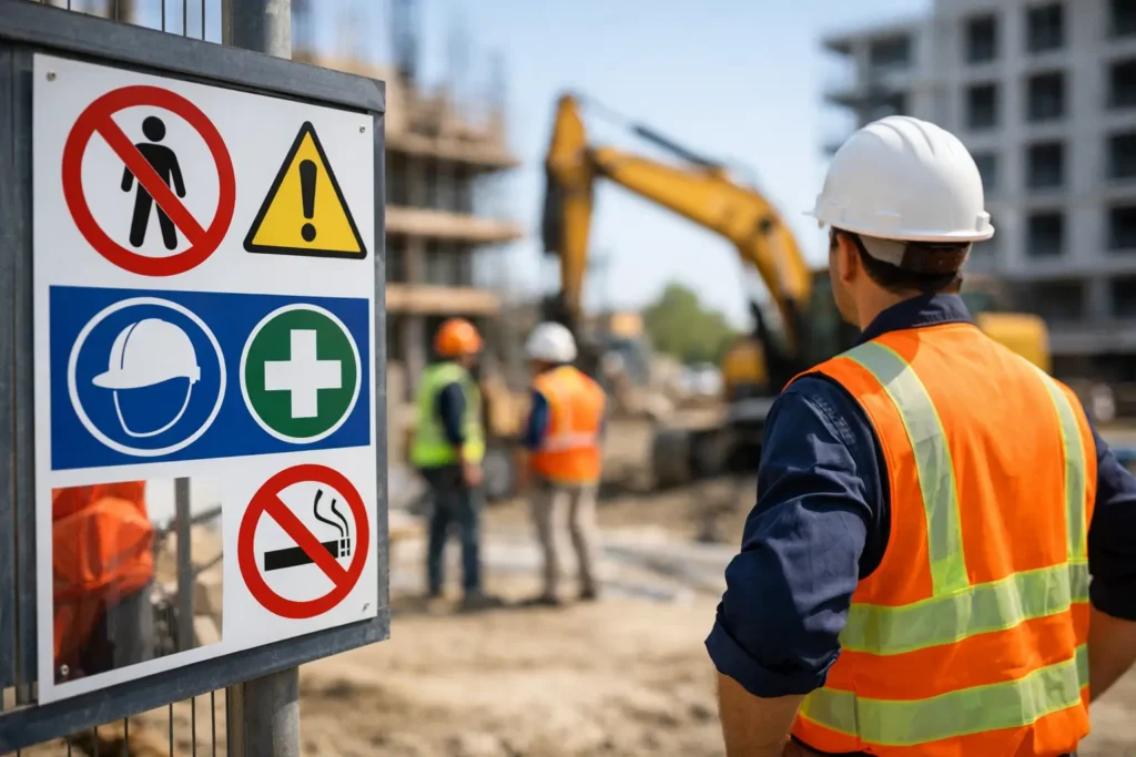 Construction Safety Decal Case Study: Clearer Sites
