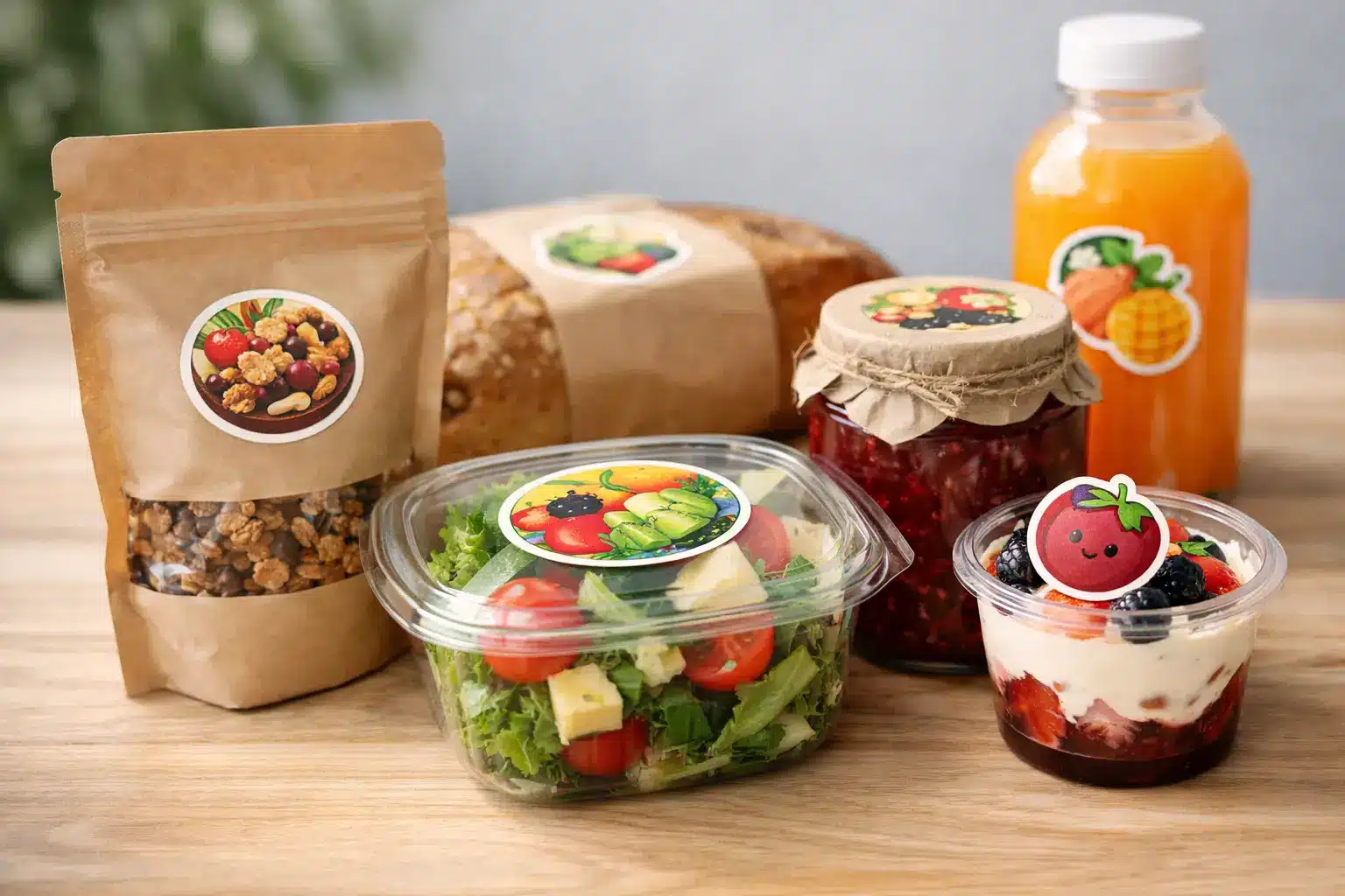 Food Packaging Stickers That Earn a Second Look