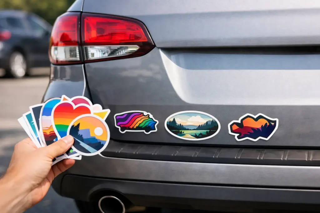 How to Design Bumper Stickers That Get Seen