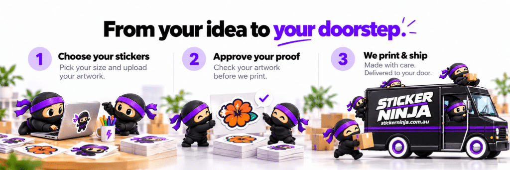 Ninjions taking your idea from artwork to delivery